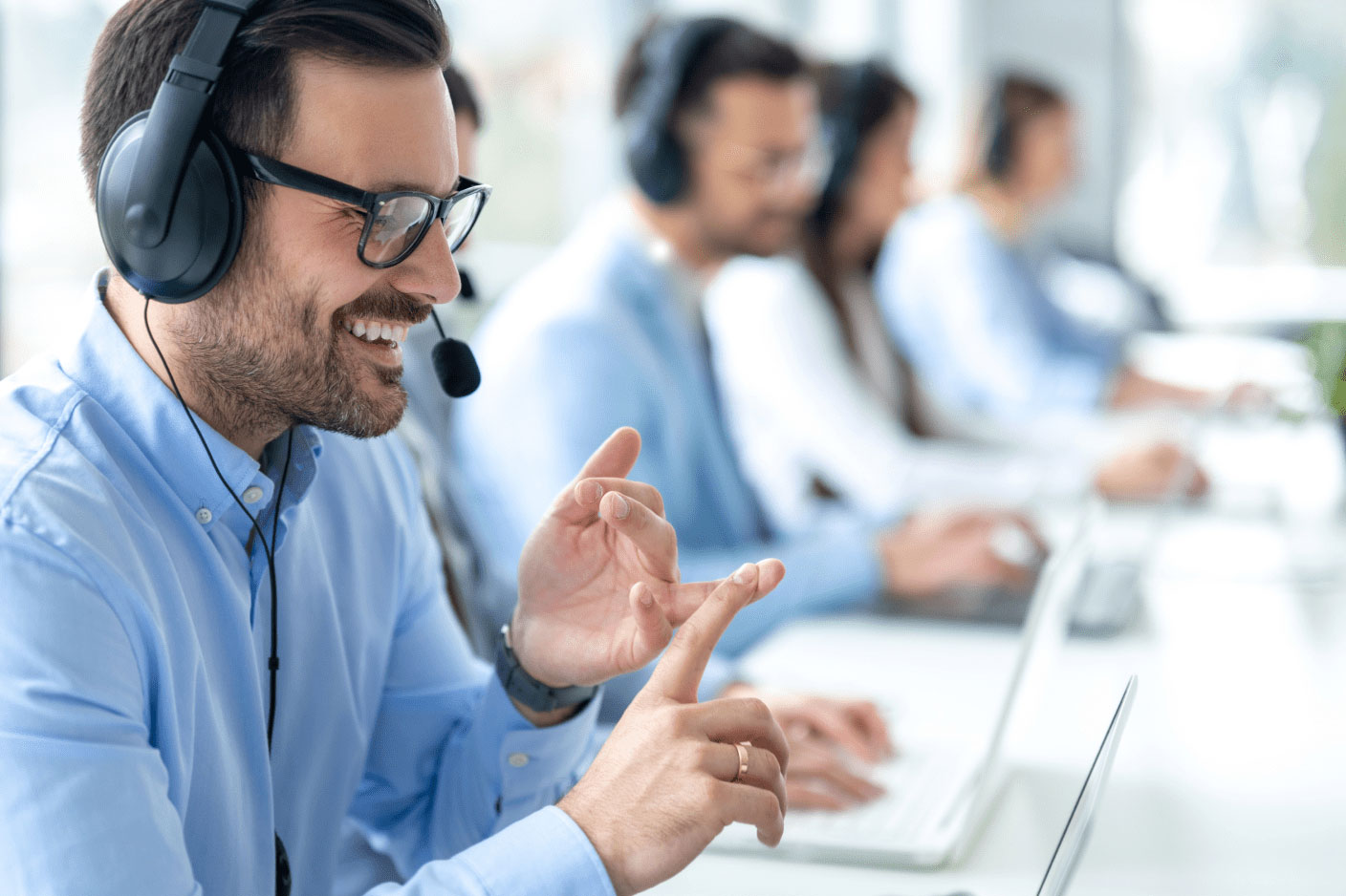 Customer support team